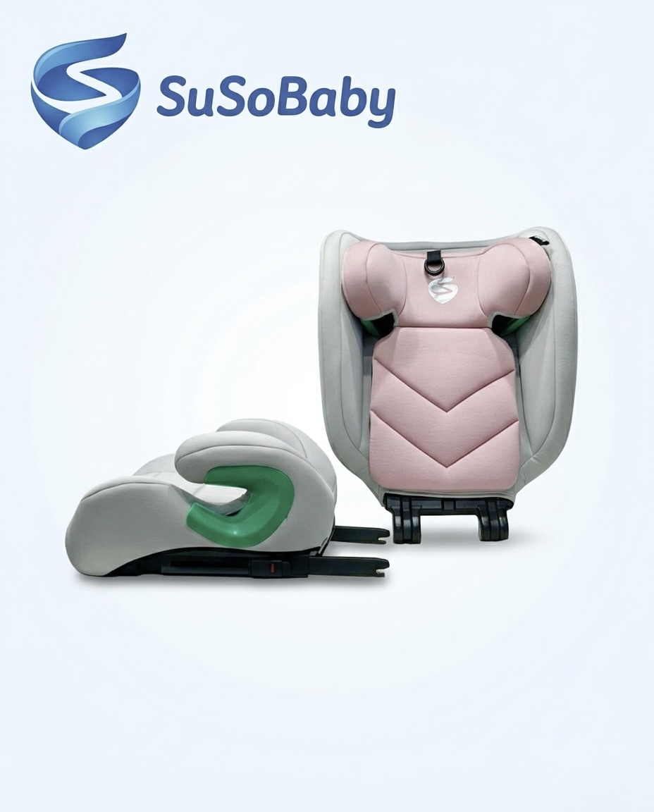 Ghế nâng ô tô cho bé SuSoBaby S-FOLD gấp gọn Ghế nâng ô tô cho bé SuSoBaby S-FOLD gấp gọn