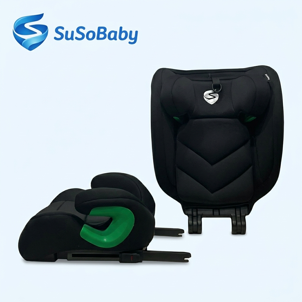Ghế nâng ô tô cho bé SuSoBaby S-FOLD gấp gọn Ghế nâng ô tô cho bé SuSoBaby S-FOLD gấp gọn
