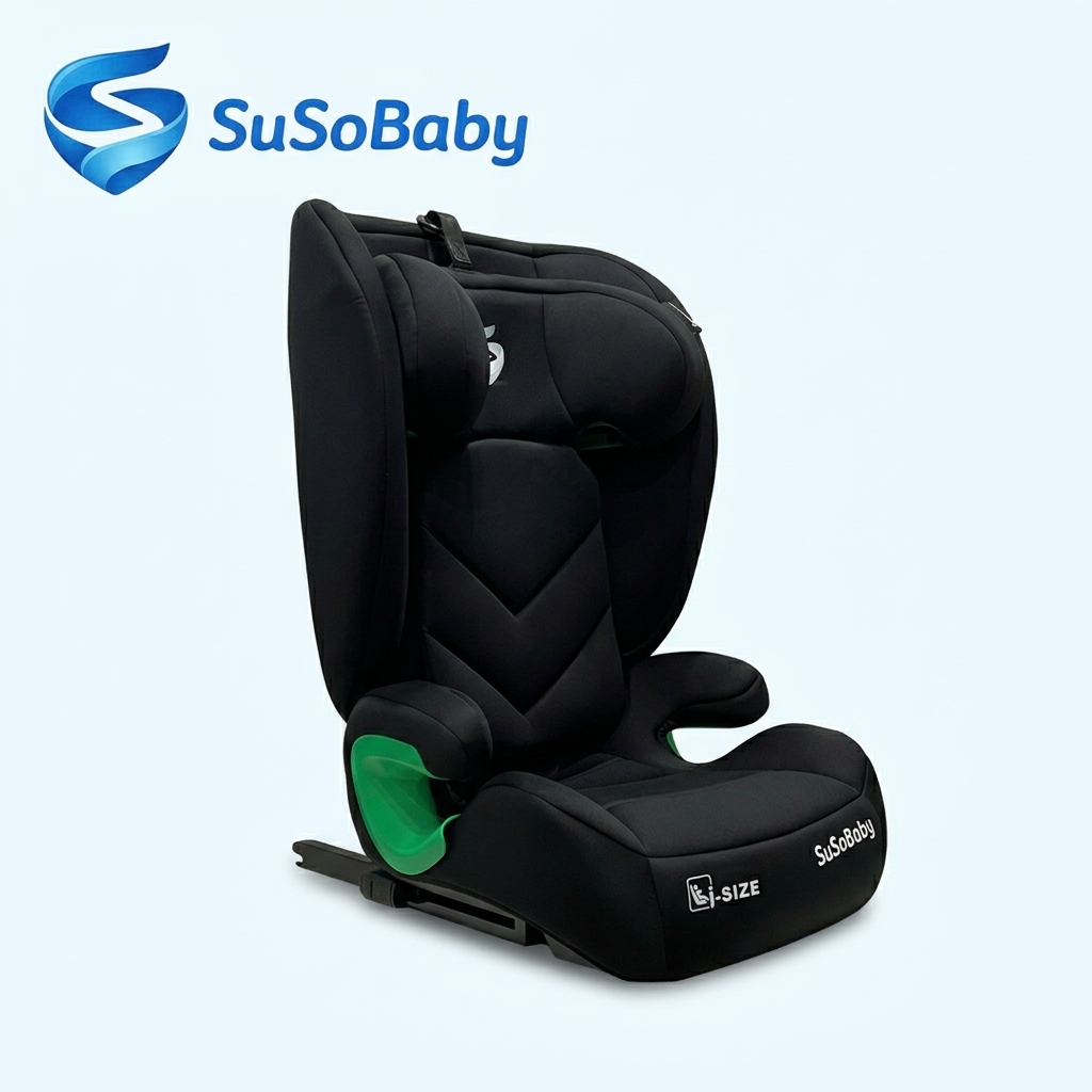 Ghế nâng ô tô cho bé SuSoBaby S-FOLD gấp gọn Ghế nâng ô tô cho bé SuSoBaby S-FOLD gấp gọn
